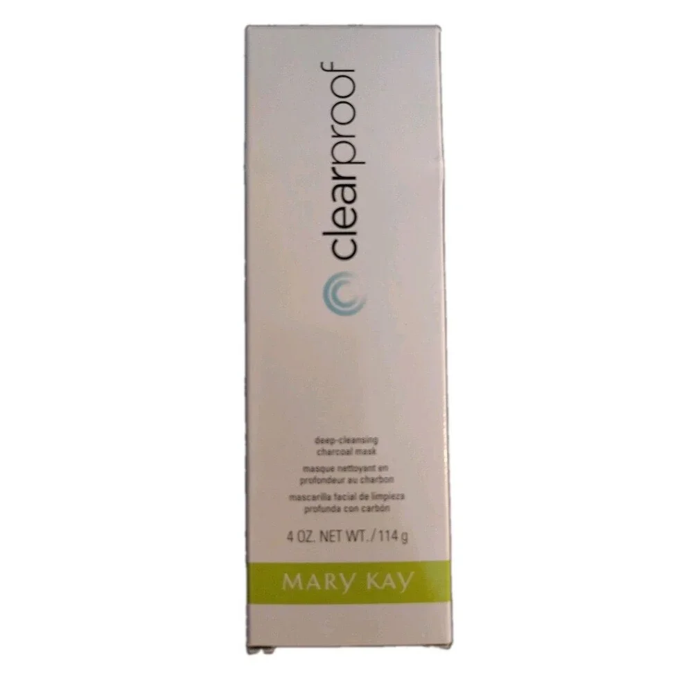 Mary Kay Clear Proof Deep Cleansing Charcoal Mask 4 oz New In Box NIB Skin Care